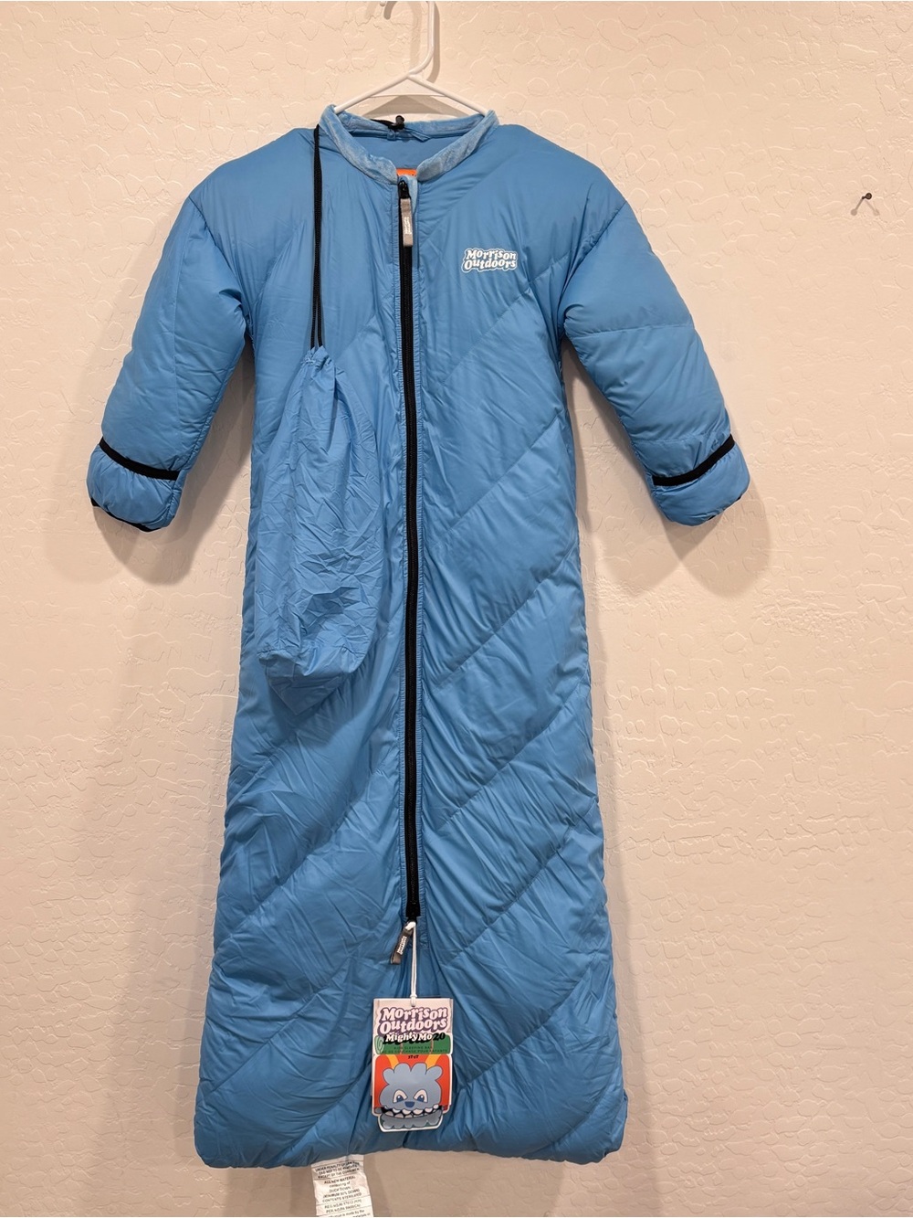 NWT Morrison Outdoors Little Mo Sleeping Bag Blue 3T 5T Down